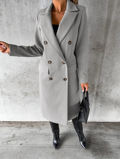 ModeMagi™ – Classic Double-Breasted Coat