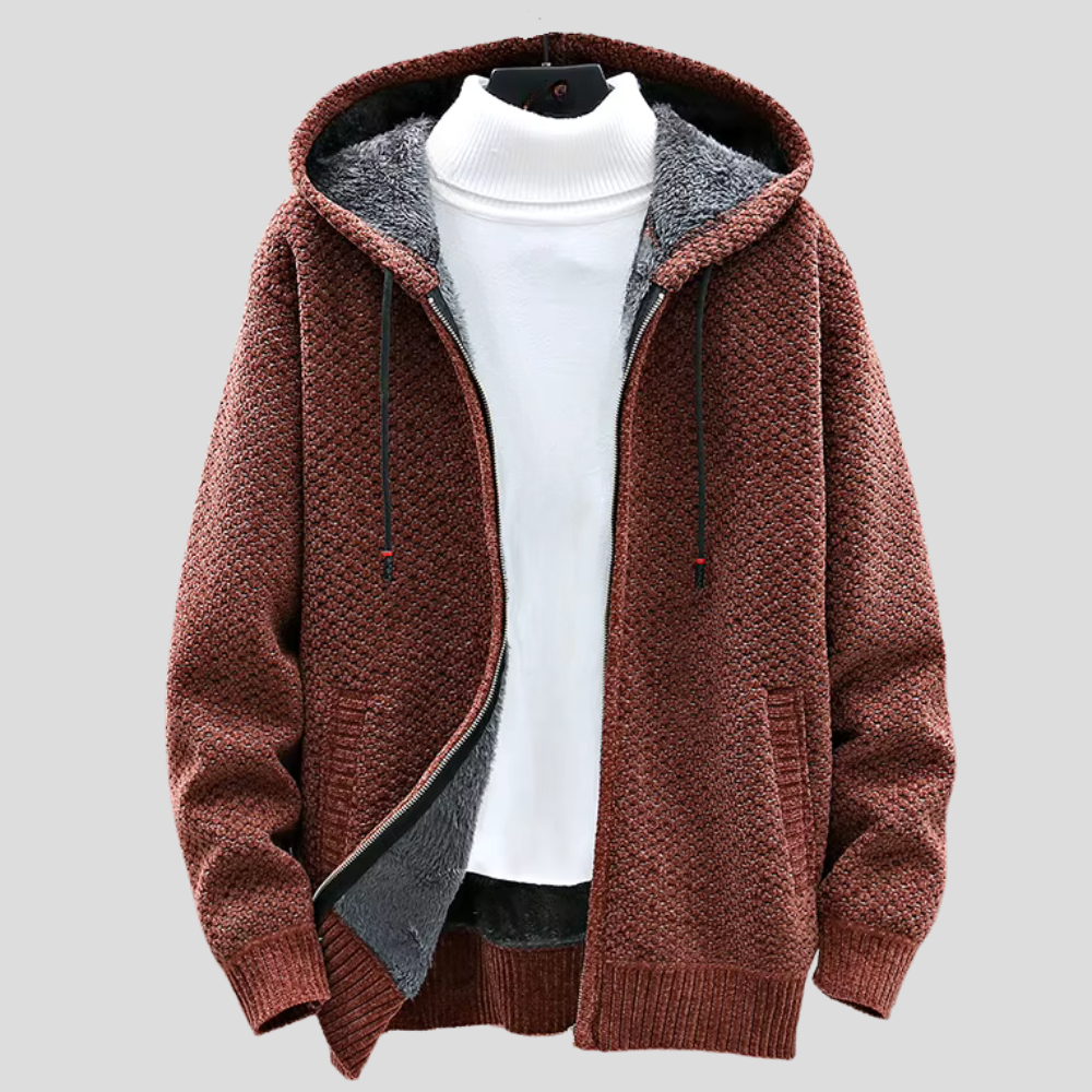 ModeMagi™ Oslo Stickad Hoodie
