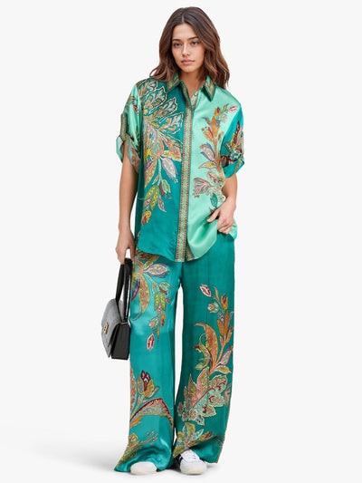 ModeMagi™ – Emerald Luxe Co-Ord Set