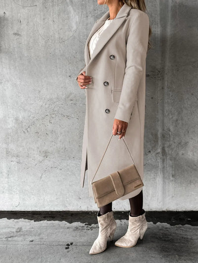 ModeMagi™ – Classic Double-Breasted Coat